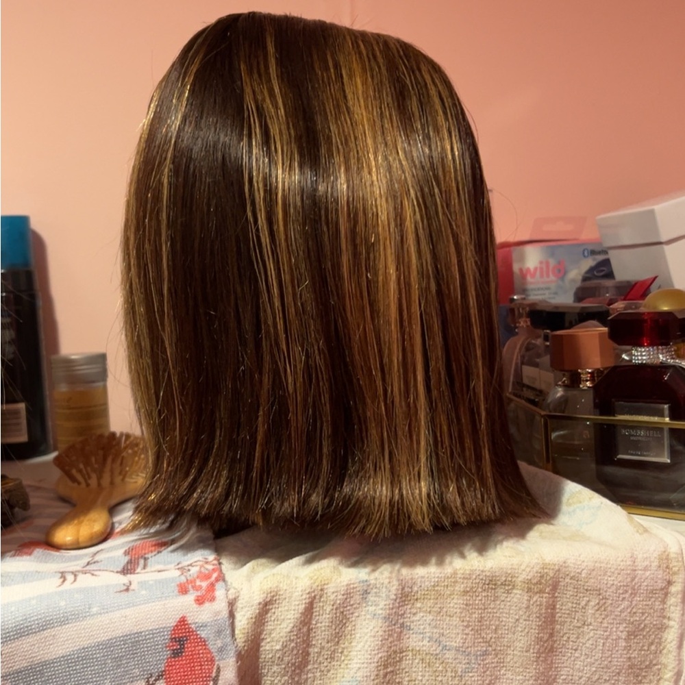 Rpgshow 100% Human Hair Lace Front Wig